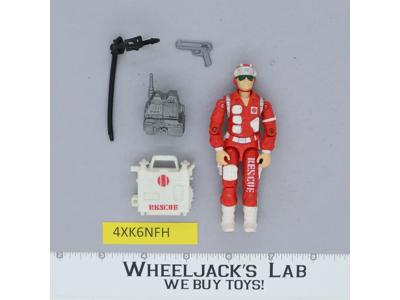 Lifeline V1 100% Complete 1986 G.I. Joe Hasbro Vintage Action Figure