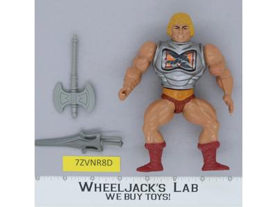 Battle Armor 100% Complete Masters of the Universe He-Man MOTU 1984 Mattel
