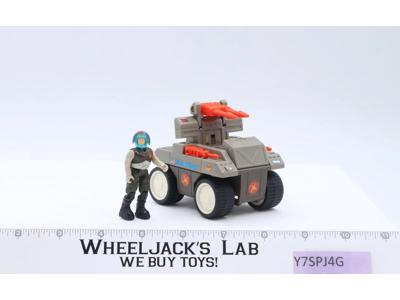 Laser RAT W/Capt. Vic Dakota Hayes Starcom 1986 Coleco Complete Action Vehicle