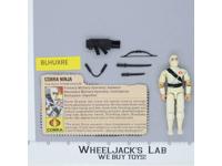 Storm Shadow V1 100% Complete G.I. Joe 1984 Hasbro Vintage Action Figure