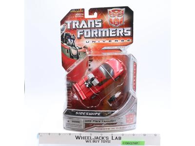 Sideswipe Transformers Universe 2008 Hasbro Action Figure NEW MOSC SEALED
