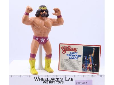 Macho Man Purple Trunk 1989 WWF LJN Titan Sports 8" Vintage Wrestling Superstars