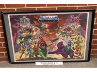 He-Man Poster 32 x 23 Masters of the Universe MOTU 1984 Mattel