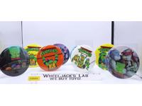 Lot of 8 Giant 6in Pinback Badges Teenage Mutant Ninja Turtles TMNT Mirage