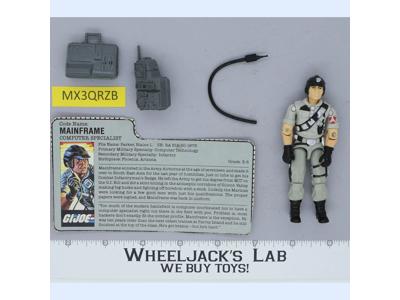 Mainframe V1 100% Complete G.I. Joe 1986 Hasbro Vintage Action Figure