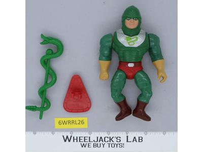 King Hiss 100% Complete He-Man Masters of the Universe MOTU 1985 Mattel Vintage