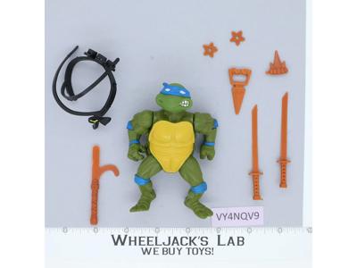 Leonardo SOFT HEAD 100%Complete Teenage Mutant Ninja Turtles TMNT 1988 Playmates