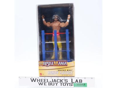 Macho Man Randy Savage in Ring Cart WWE Wrestle Mania 2020 Mattel NEW SEALED