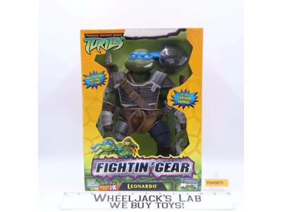 Leonardo Fightin' Gear 12" Teenage Mutant Ninja Turtles 2004 Playmates NEW MISB