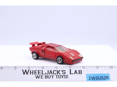 Sideswipe Vintage Hasbro 1984 G1 Transformers Figure MISSING SEVERAL PARTS