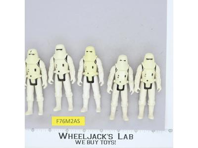 Lot of 5 Star Wars Hoth Stormtroopers 1980s Kenner Vintage Action Figures