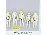 Lot of 5 Star Wars Hoth Stormtroopers 1980s Kenner Vintage Action Figures