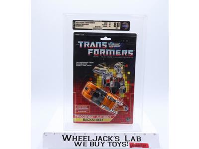 Backstreet AFA GRADED 80 75/90/90 G1 Transformers 1988 Hasbro NEW SEALED