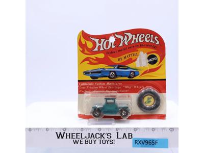 Aqua T-4-2 W/ Button Hot Wheels Redline 1969 Mattel NEW SEALED