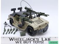 Hammer Hummer 100% Complete UNBROKEN GI Joe 1990 Hasbro Action Figure Vehicle