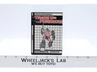 Roadbuster Instructions Manual Booklet 1985 Hasbro G1 Transformers Vintage