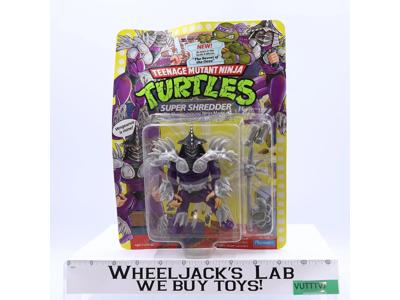 Super Shredder Teenage Mutant Ninja Turtles TMNT 1991 Playmates Unpunched MOSC