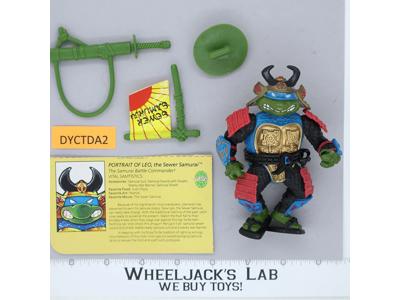 Sewer Samurai Leo 100% Complete Teenage Mutant Ninja Turtles TMNT Playmates