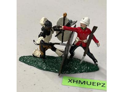 Zulu Wars Soldiers of Wales #8506 Britains Toy 2.5" Metal Military Miniatures