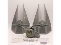 Imperial Tie Interceptor 100% Complete Star Wars ROTJ 1983 Kenner Vehicle
