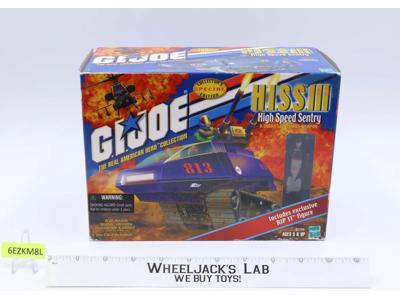 H.I.S.S. III High Speed Sentry W/ Rip It GI Joe 2001 Hasbro NEW MISB SEALED