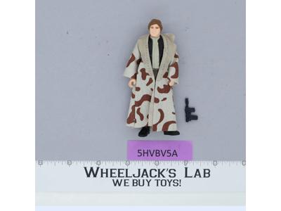 Han Solo Trench Coat 100% Complete Star Wars ROTJ 1983 Vintage Kenner NO REPRO