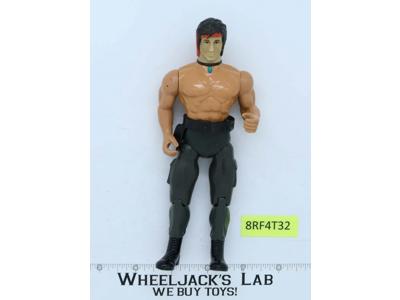 John Rambo Sylvester Stallone Rambo 1986 Coleco Vintage Action Figure