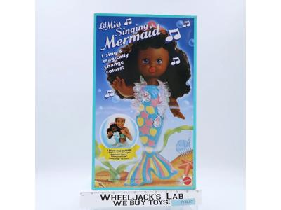 #2369 Lil Miss Singing Mermaid African American 1990 Mattel Vintage Doll