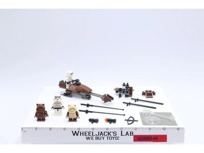 #7139 Ewok Attack Speeder Bike W/ Minifigures Lego 2002 Star Wars