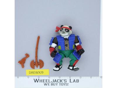 Panda Khan Teenage Mutant Ninja Turtle TMNT 1990 Playmates Vintage Figure