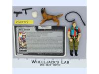 Law & Order V1 100% Complete G.I. Joe 1987 Hasbro Vintage Action Figure