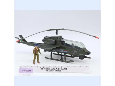 Dragonfly Assault Copter W/ Wild Bill 100% Complete GI Joe 1983 Vintage Vehicle