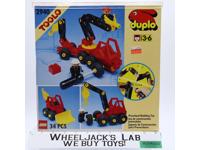 #2940 Preschool Toolo Fire Truck LEGO Duplo 1992 100% Complete Vintage