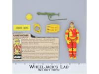 Blowtorch V1 100% Complete G.I. Joe 1984 Hasbro Vintage Action Figure