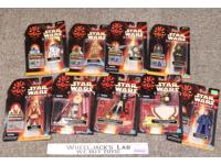 Lot of 9 Star Wars Episode 1 1999 Hasbro Action Figures NEW SEALED