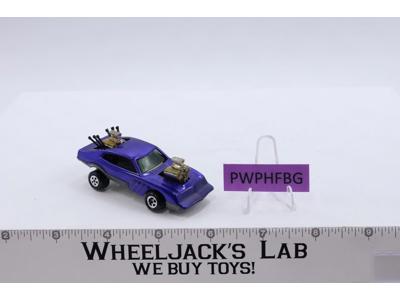 Johnny Lightning Mad Maverick Neon/Electric Blue 1970 Topper Vintage Diecast