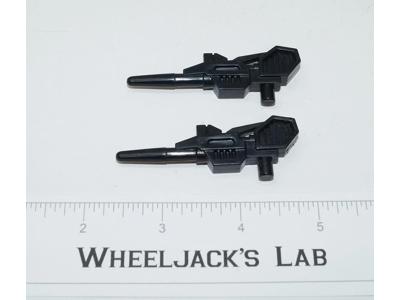 Predaking Rampage 2x Guns Lasers 1986 Vintage G1 Transformers Action Figure