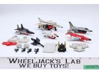 Superion Aerialbots Set 100% Complete Vintage 1986 G1 Transformers Hasbro