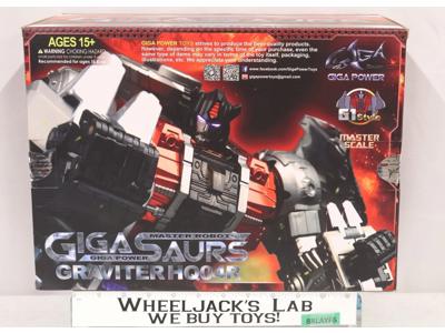 Gigasaurs Graviter HQ04R Giga Power Toys Action Figure NEW MIB