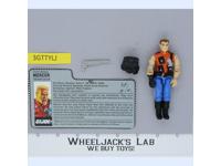 Mercer V1 100% Complete 1987 G.I. Joe Hasbro Vintage Action Figure