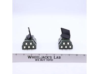Mean Dog Missile Box & Missiles PAIR w/ Pivot 1988 GI Joe Hasbro Figure Vehicle