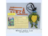 Leonardo SOFT HEAD 100% Complete Teenage Mutant Ninja Turtle 1988 Playmates