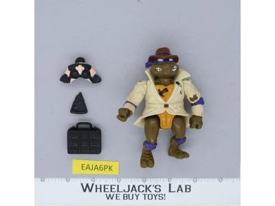 Undercover Donatello Teenage Mutant Ninja Turtles TMNT 1990 Playmates Figure