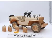 Jeep Desert Patrol Willy's Jeep GI Joe 2002 Hasbro Action Figure Vehicle