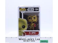 #64 C-3PO AUTOGRAPHED Anthony Davis Star Wars Funko Pop! NEW SEALED