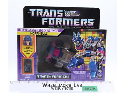 Horri-Bull G1 Transformers 1988 Hasbro Action Figure NEW MIB MOSC