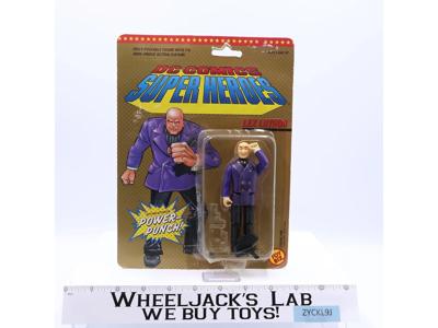 Lex Luthor Power Punch DC Comic Super Heroes Toy Biz 1989 Action Figure MOSC NEW