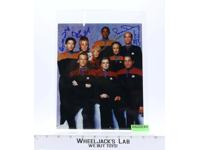 The Cast of Star Trek Voyager Picardo Dawson McNeil AUTOGRAPHED Picture