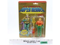 Aquaman Super Heroes Fin Kick DC Comics 1990 Toy Biz Action Figure NEW MOSC