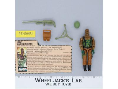 Roadblock V1 100% Complete G.I. Joe 1984 Hasbro Vintage Action Figure